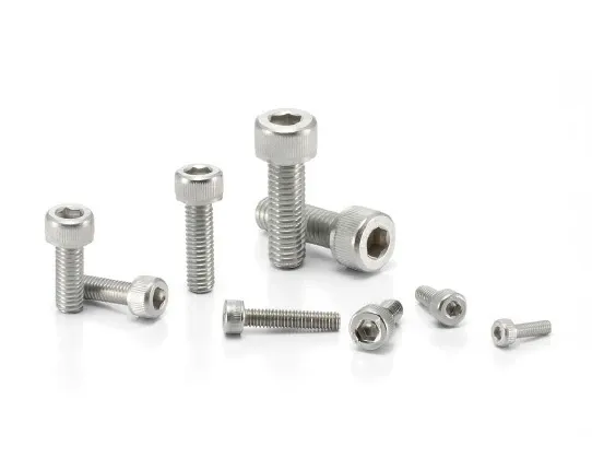 NBK high-strength screws: group photo of the high-tensile-strength screw range
